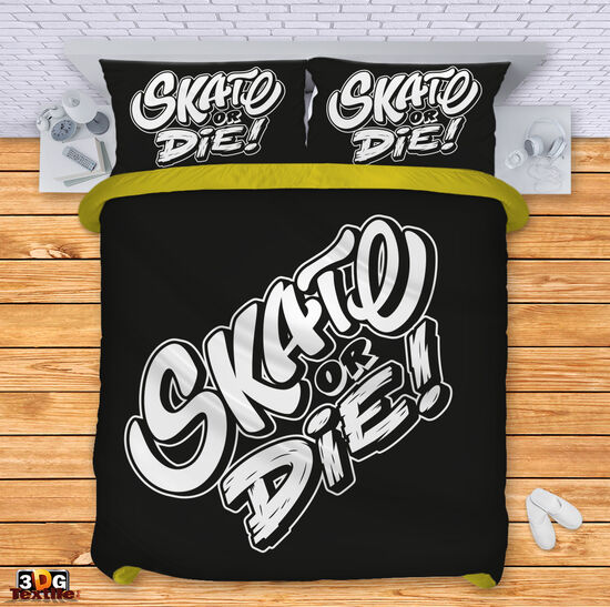 Lenjerie de pat Skate or die 2