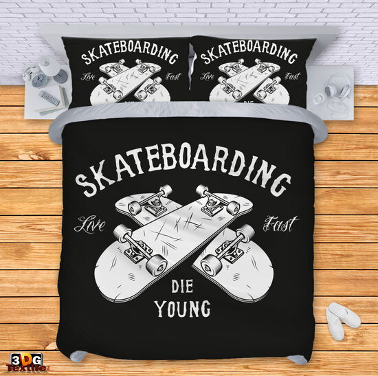 Lenjerie de pat Skateboarding