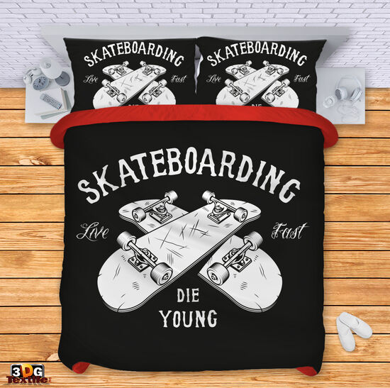 Lenjerie de pat Skateboarding