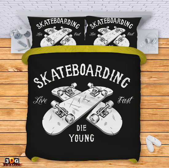Lenjerie de pat Skateboarding