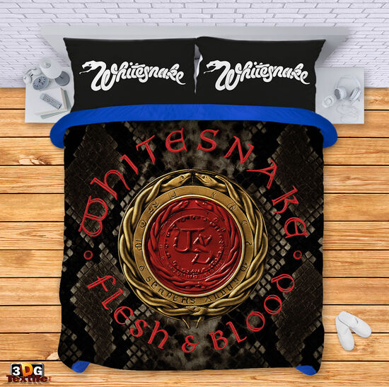 Lenjerie de pat Whitesnake