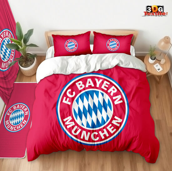 Lenjerie de pat Bayern München Red
