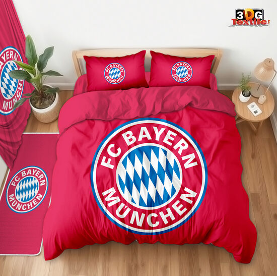Lenjerie de pat Bayern München Red