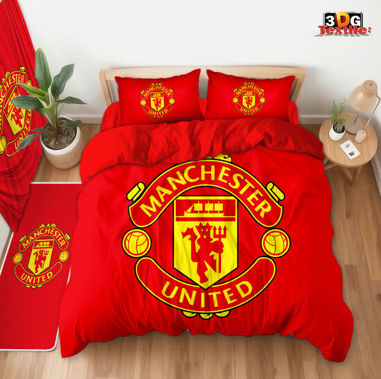 Lenjerie de pat Manchester United Red