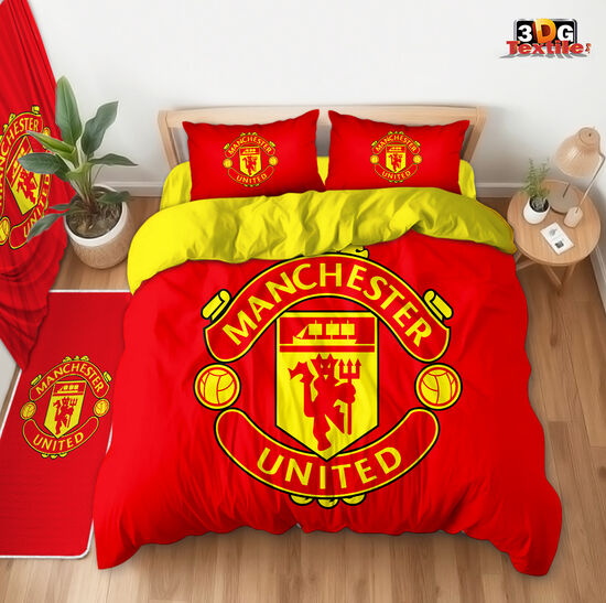 Lenjerie de pat Manchester United Red