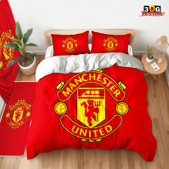 Lenjerie de pat Manchester United Red