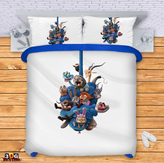 Lenjerie de pat Zootropolis 2