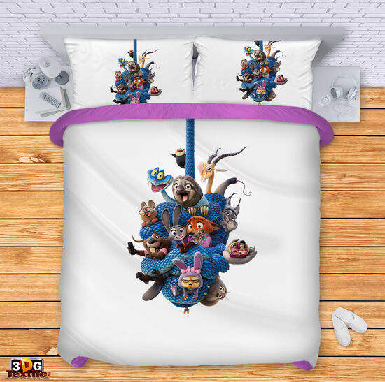 Lenjerie de pat Zootropolis 2