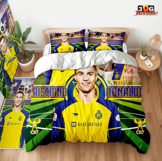 Lenjerie de pat Ronaldo Al Nassr