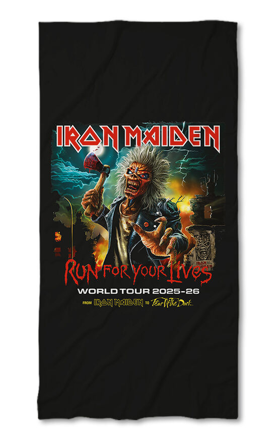 Prosop de plajă Iron Maiden