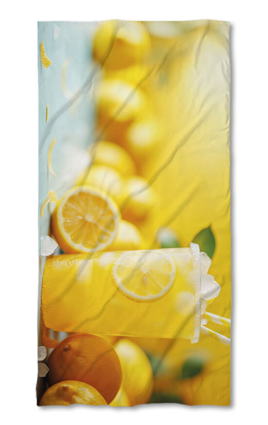 Prosop de plajă Summer vibes - Lemons