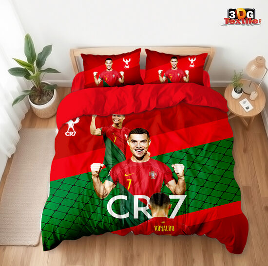 Lenjerie de pat Ronaldo Portugal