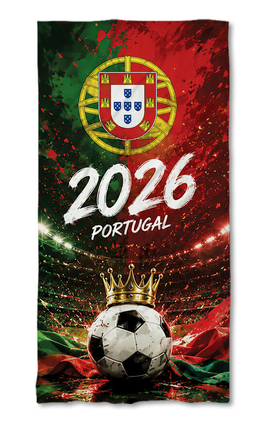 Prosop de plajă World Cup Portugal 2026