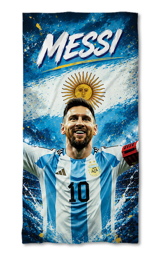 Prosop de plajă World Cup Messi Аrgentina 2026