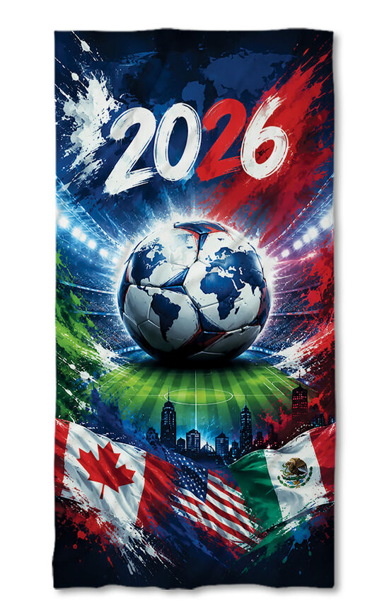 Prosop de plajă World Cup 2026
