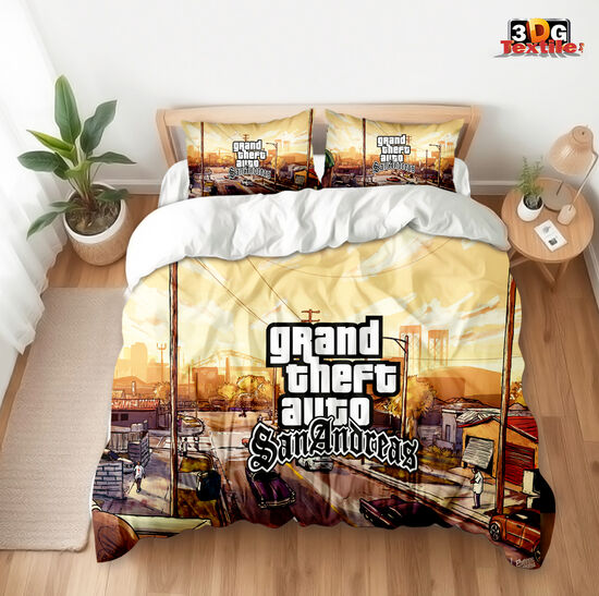 Lenjerie de pat Grand Theft Auto San Andreas