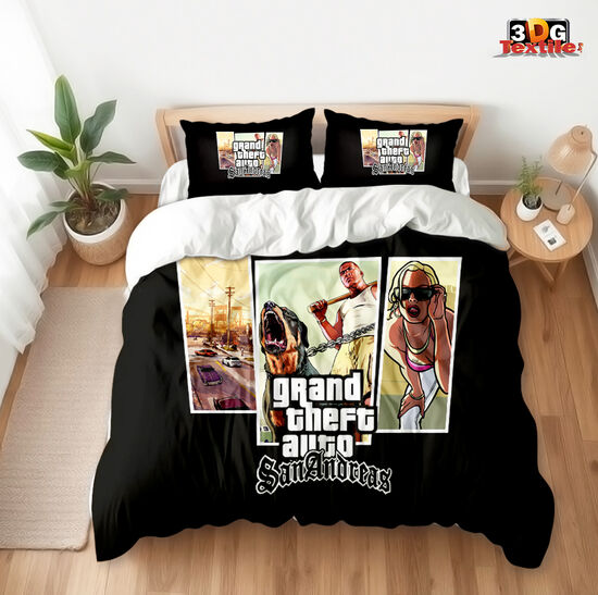 Lenjerie de pat Grand Theft Auto San Andreas 2