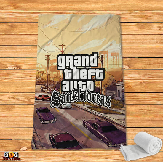 Pătură polar Grand Theft Auto San Andreas
