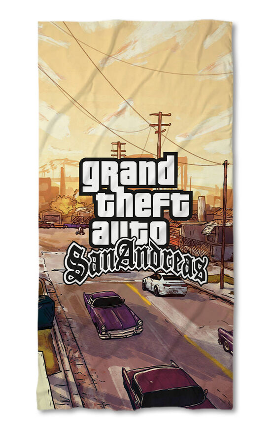 Prosop de plajă Grand Theft Auto San Andreas