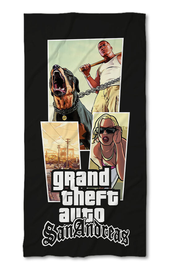 Prosop de plajă Grand Theft Auto San Andreas 2