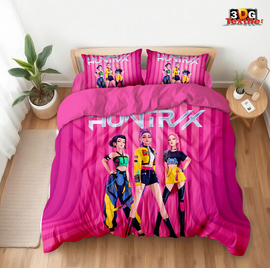 Lenjerie de pat Huntrix K Pop 6