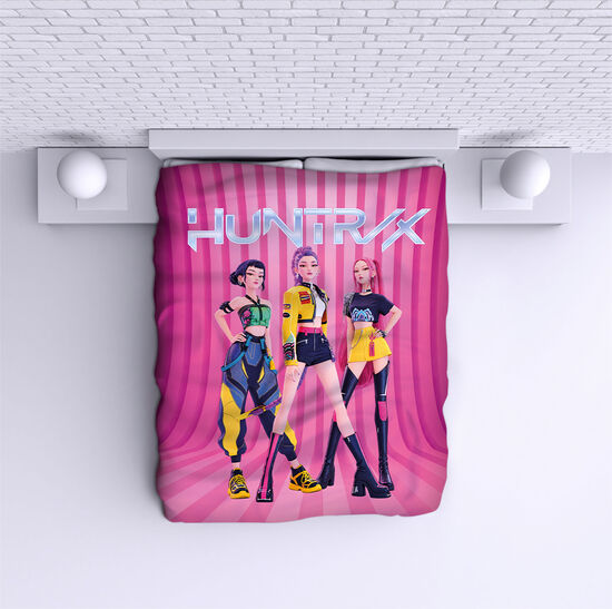 Cuvertură de pat Huntrix K Pop 6