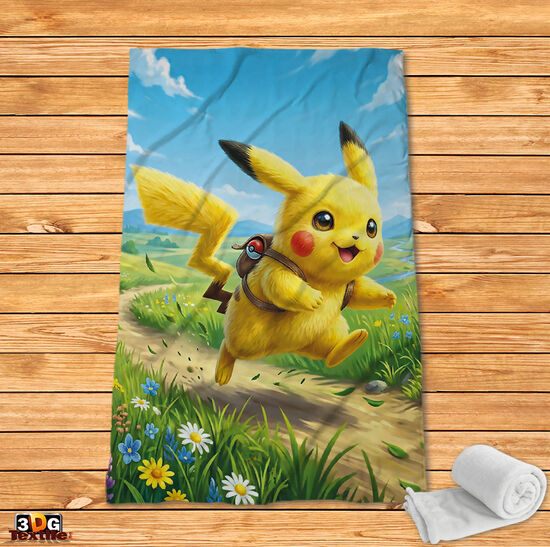 Pătură polar Pikachu