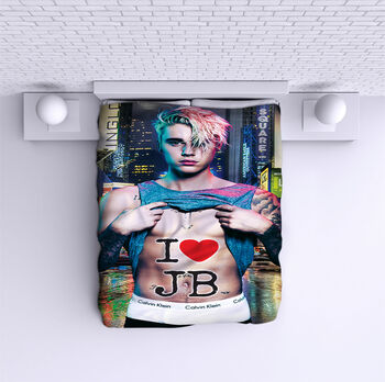 Cuvertură de pat Justin Bieber