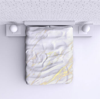 Cuvertură de pat White Marble 2