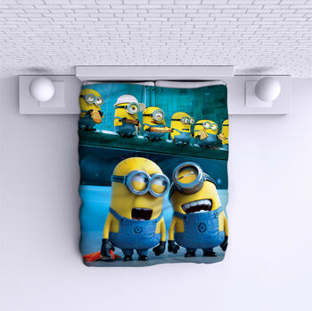 Cuvertură de pat Minions Sandwich