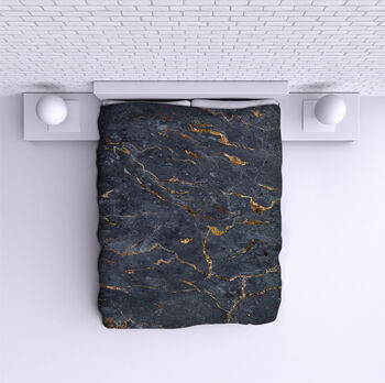 Cuvertură de pat Black Marble