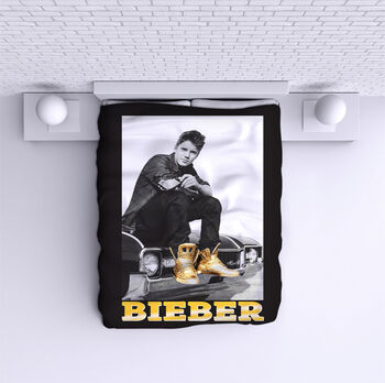 Cuvertură de pat Justin Bieber 2