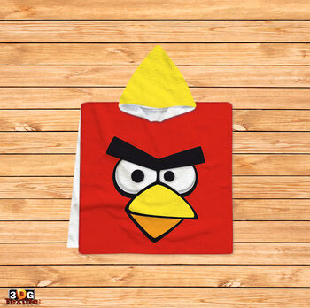 Poncho pentru copii Angry Birds 3