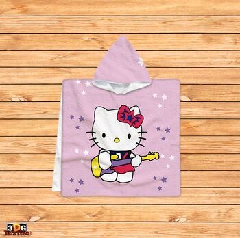 Poncho pentru copii Hello Kitty