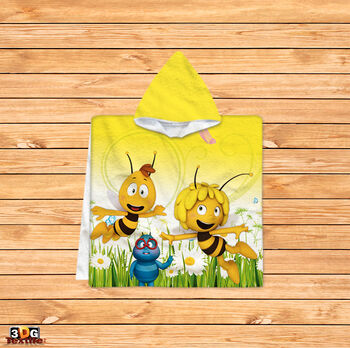 Poncho pentru copii Maya the Bee