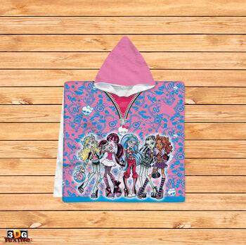 Poncho pentru copii Monster High