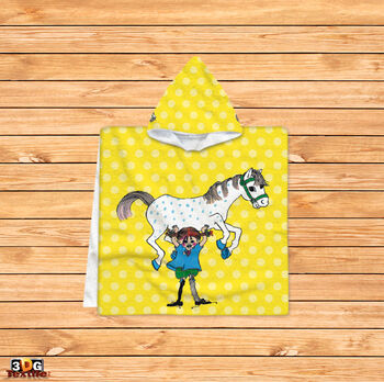 Poncho pentru copii Pippi Longstocking