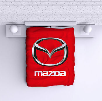 Cuvertură de pat Mazda red