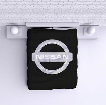 Cuvertură de pat Nissan black