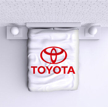 Cuvertură de pat Toyota white