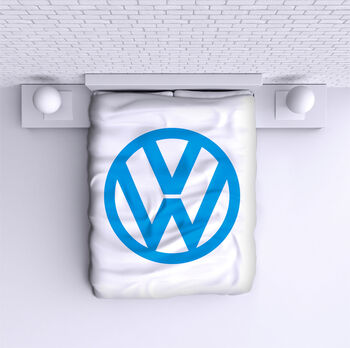 Cuvertură de pat Volkswagen white