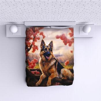 Cuvertură de pat German Shepherd 2025
