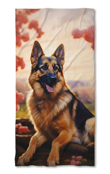 Prosop de plajă German Shepherd 2025