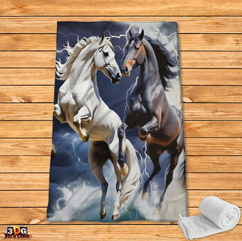 Pătură polar Horses 2 2025