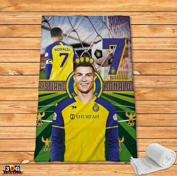 Pătură polar Ronaldo Al Nassr