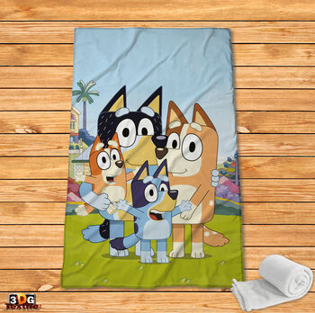 Pătură polar Bluey 2