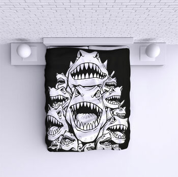 Cuvertură de pat Shark attack