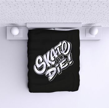 Cuvertură de pat Skate or die 2