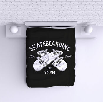 Cuvertură de pat Skateboarding