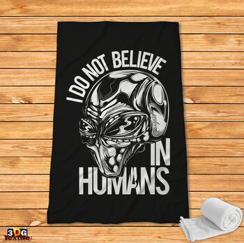 Pătură polar I don't believe in humans